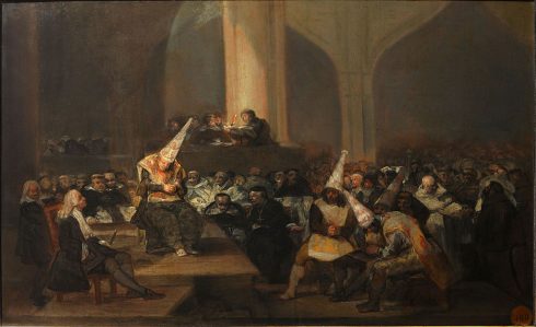 Francisco De Goya Escena De Inquisicion Google Art Project