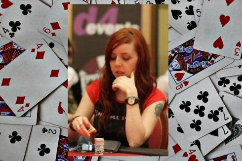 Kate Langshaw poker player webmaster