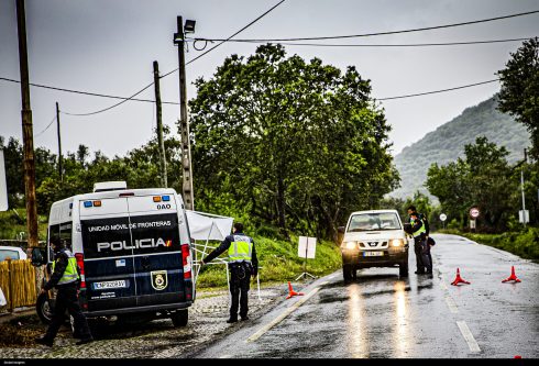 Covid 19: Controlled Border In Vila Verde De Ficalho