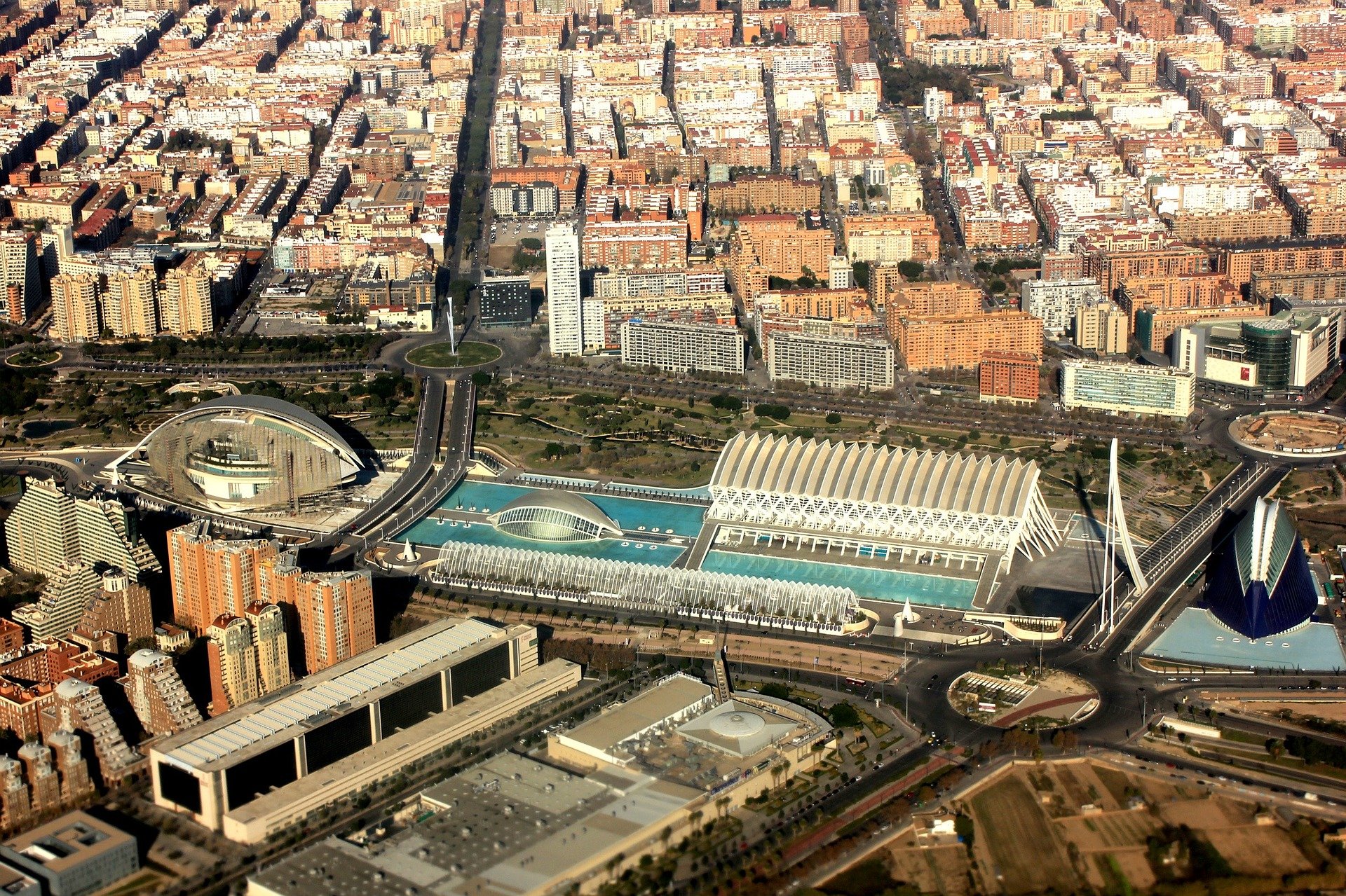 Valencia Aerial View