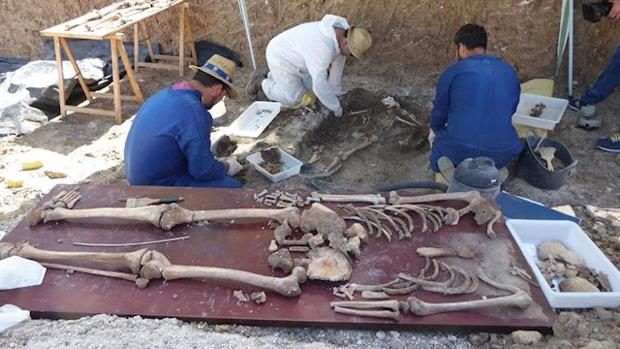 Civil War mass grave Spain