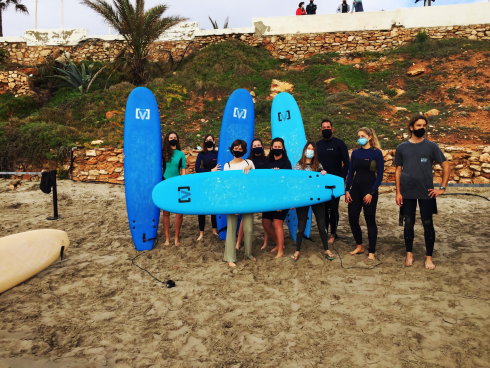 Surfing La Zenia