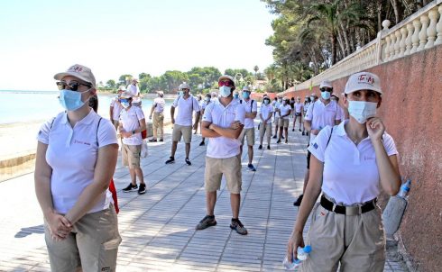 Beach Safety Gets A Boost With The Return Of Young Assistants Across Thecosta Blanca Area Of Spain