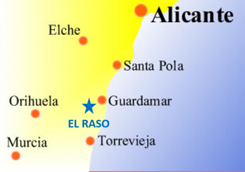 El Raso Location