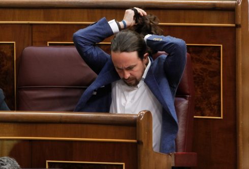 Pablo Iglesias Podemos pony tail