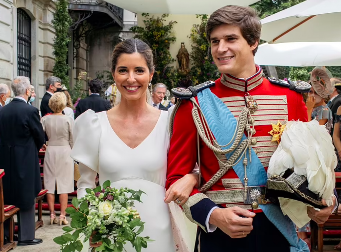 First photographs from spectacular wedding as grandson of 'Spain's ...