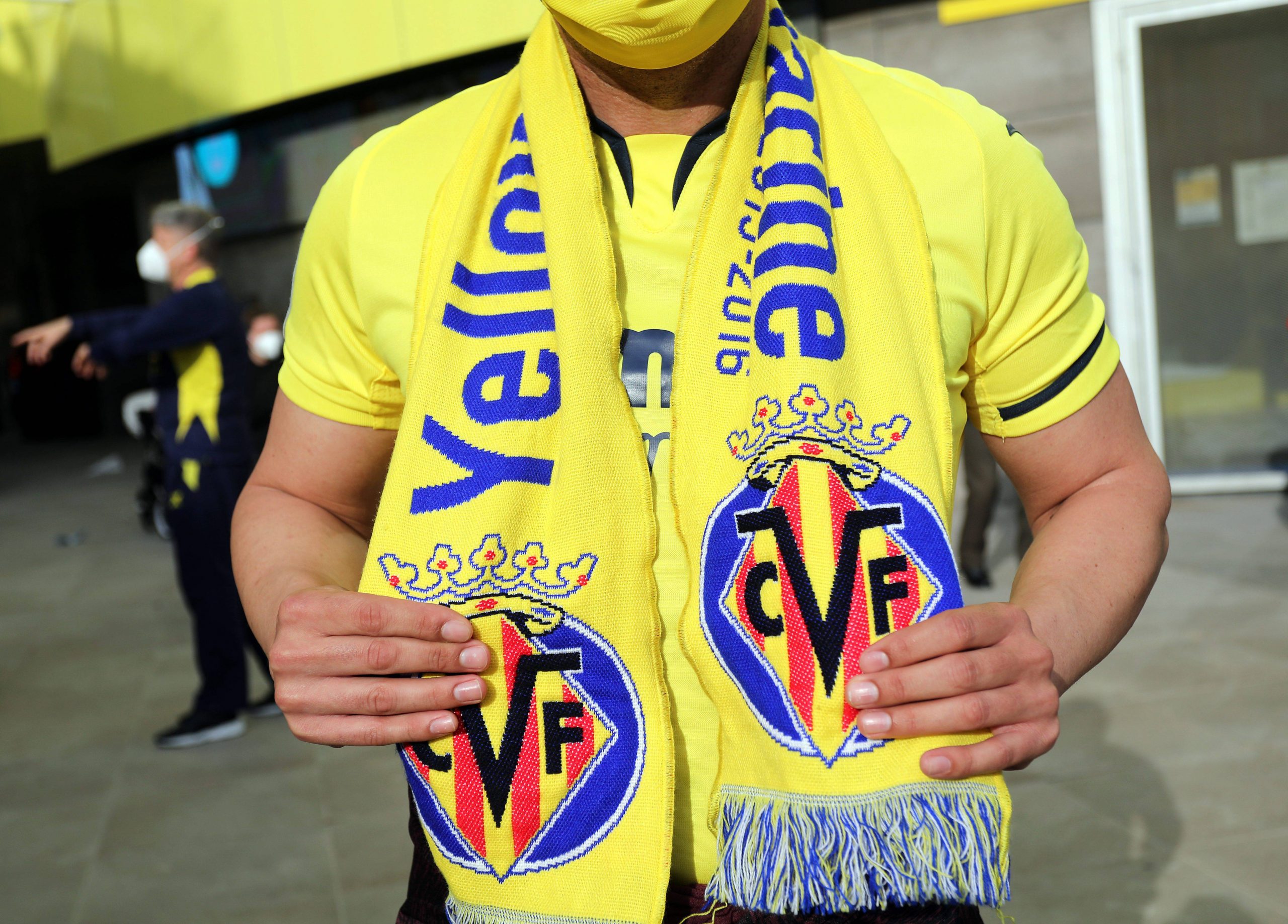 Villareal V Arsenal Uefa Europa League Semi Final First Leg Estadio De La Ceramica