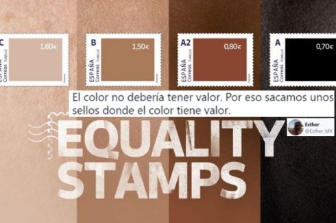 post office stamps racism