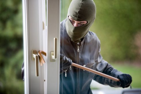 Burglar Grabs A Nap On A Sofa After Stealing A Tv Set From A Vigo Area Home In Galicia, Spain