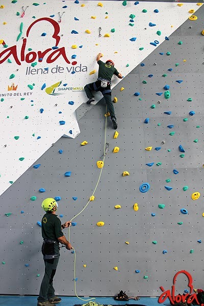 Tallest Indoor Climbing Wall In Andalusia In Malaga Credit Alora City Hall