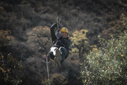 The only cross-border zip line in the world is in Spain’s Huelva