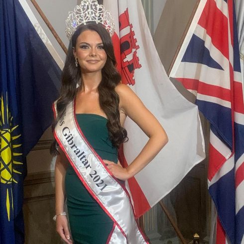 Miss Gibraltar 2021 Janice Samphere