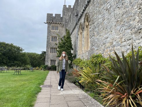 Pincess Of Asturias Leonor De Borbon During Her First Day At Uwc Atlantic College In Llantwit Major, Wales 30 August 2021