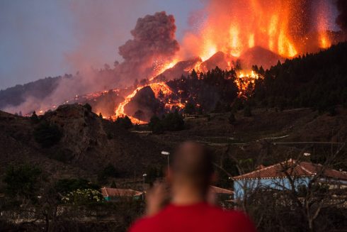 Volcanic Eruption On Canary Island La Palma