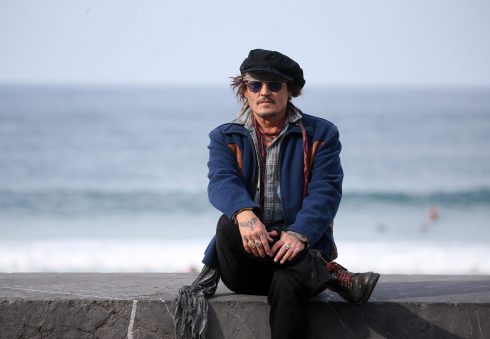 Johnny Depp 69th San Sebastian Film Festival