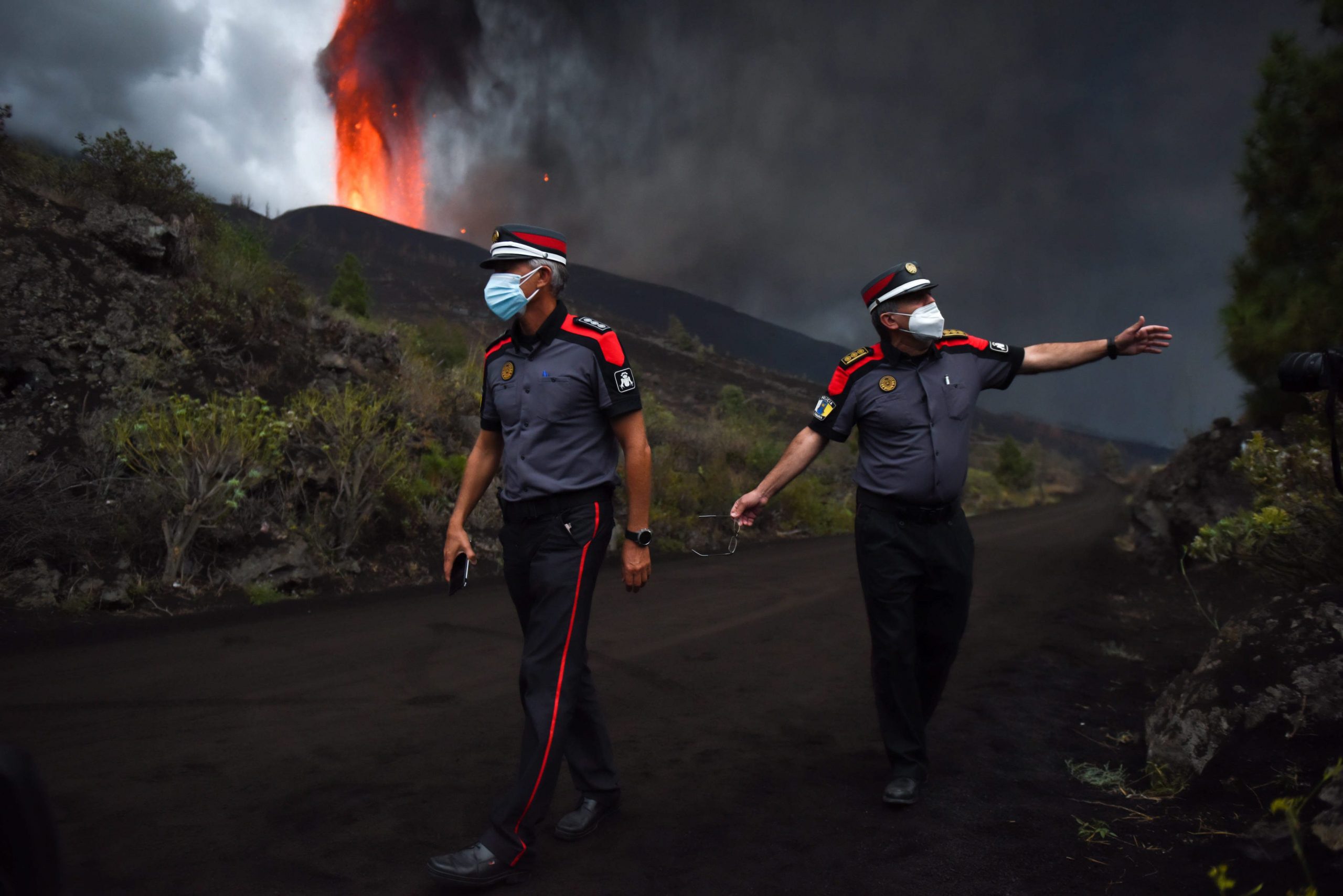 Spain La Palma Volcano Eruption