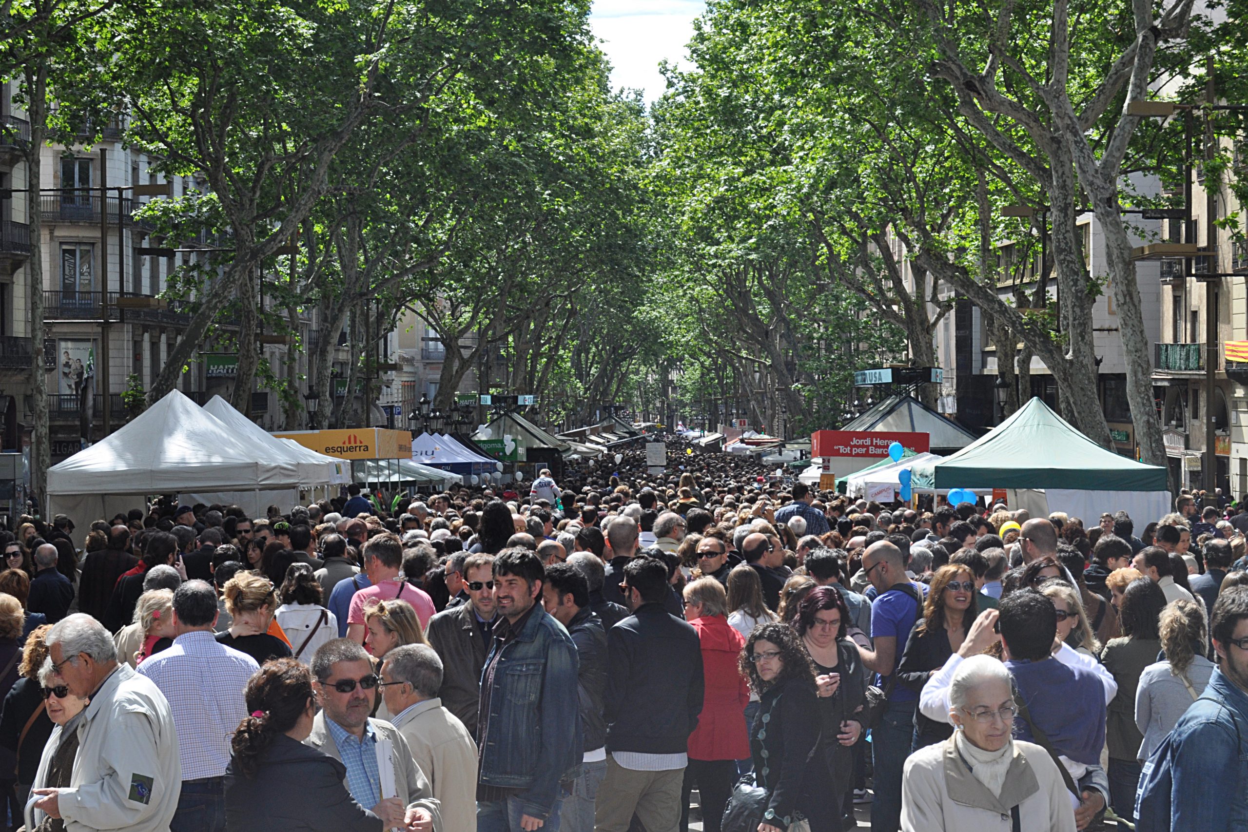 Barcelona La Rambla Wikicommons