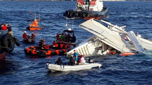 33 People Rescued Off Pleasure Boat That Sinks In Cartagena Waters Off Spain's Murcia Coast Image One