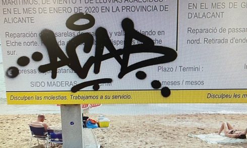 Costa Blanca Graffiti Vandal In Spain Is Caught After Year Long Investigation