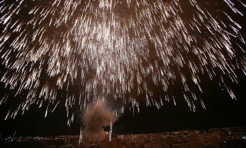 Unique Fireworks Display In Costa Blanca City Of Elche Gets Tourist Recognition In Spain