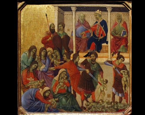 Massacre of the Innocents - Maestà by Duccio - Museo dell'Opera del Duomo - Siena 2016
