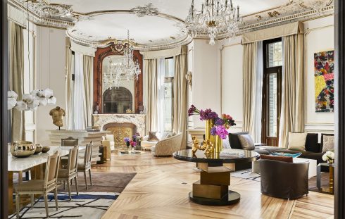 Four Seasons Hotel Madrid Royal Suite Living Room 3