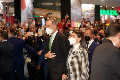 Seal of royal approval for Spain's major international tourist fair, Fitur, in Madrid