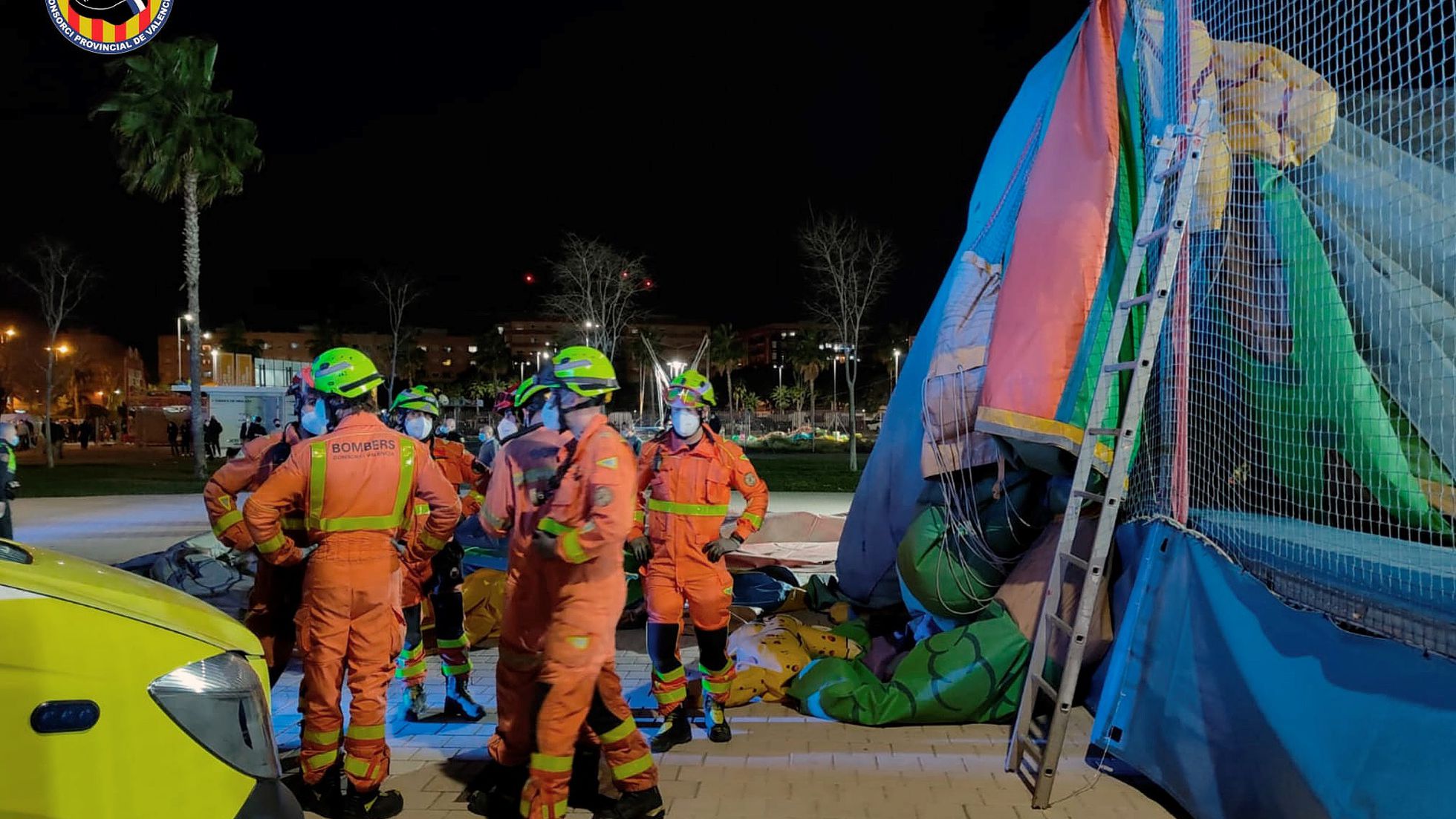 Second Girl Dies After Wind Whipped Up Bouncy Castle In Valencia Area Of Spain