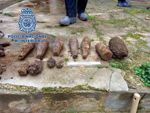 Sniffer Dogs Search For Spanish Civil War Explosives Buried In Deserted Alicante Area Factory