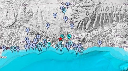 Terremoto Registrado Granada Municipios Malaga