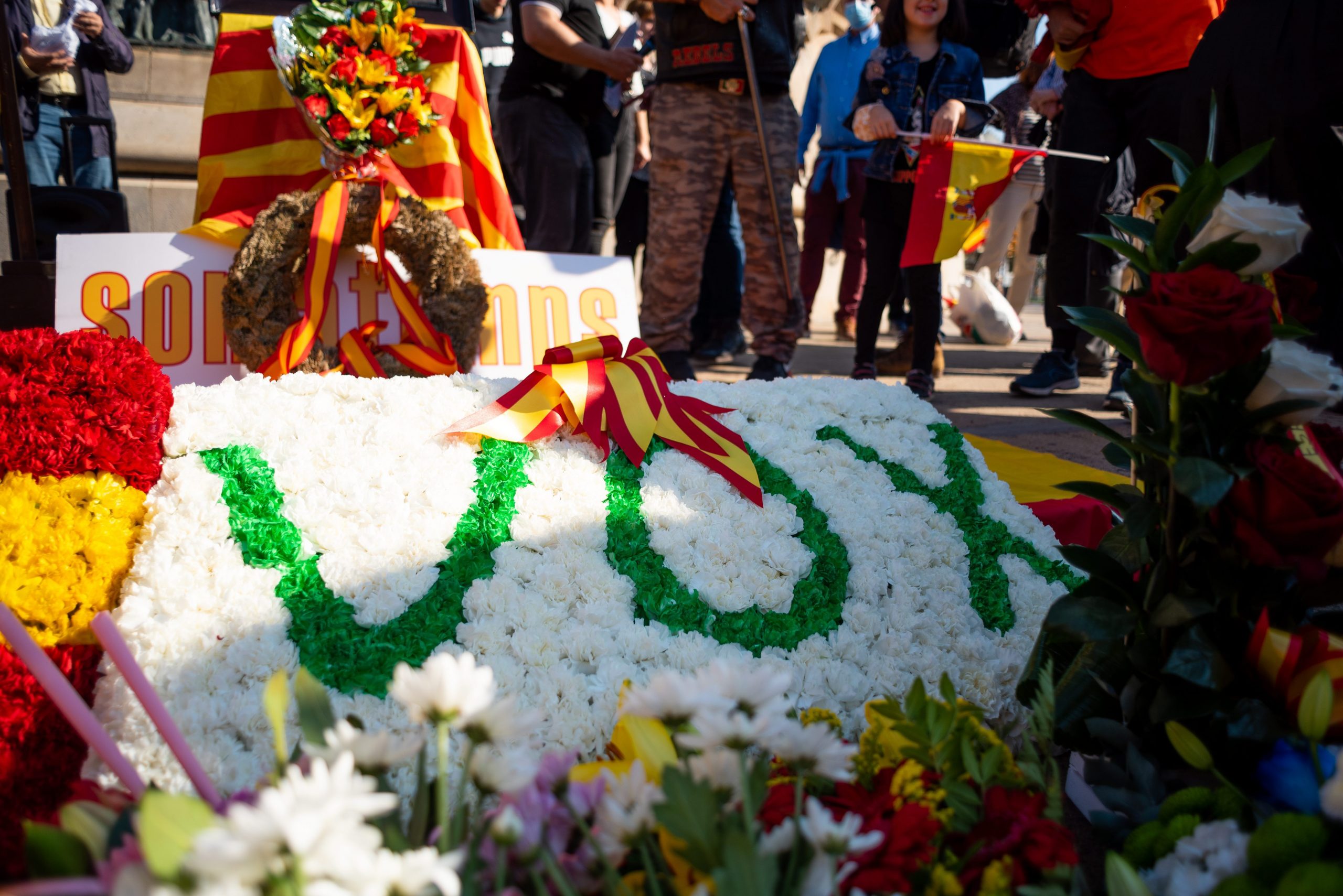 Demonstrations For The National Day Of Spain Or Hispanic Day