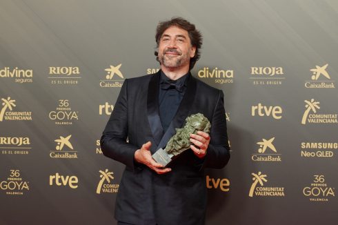 Actor Javier Bardem In The Press Room During The 36th Annual Goya Film Awards In Valencia On Saturday 12 February, 2022.