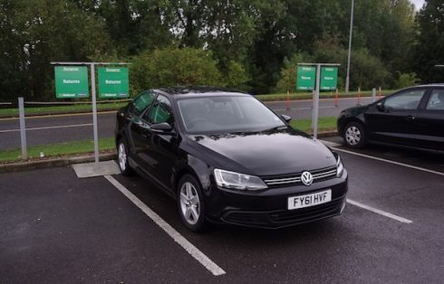 East Midlands Airport Mmb 01 Volkswagen Jetta