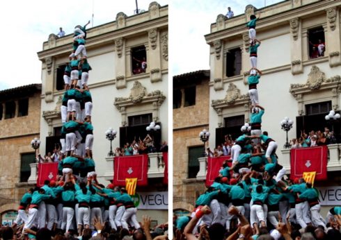 Castell Catalunya Human Tower Wikimedia Commons