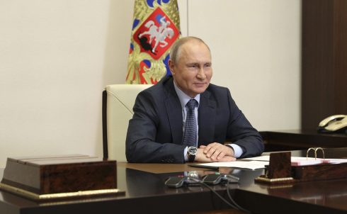 Russian President Putin Meets Social Organization Leaders