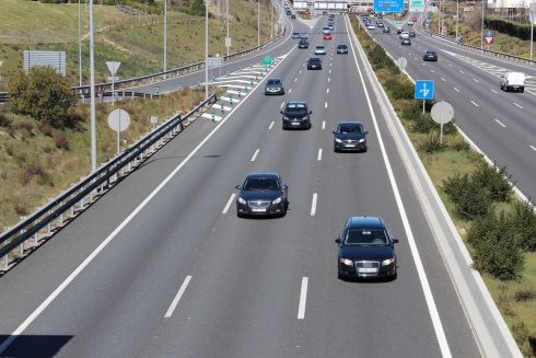 Highway in Spain