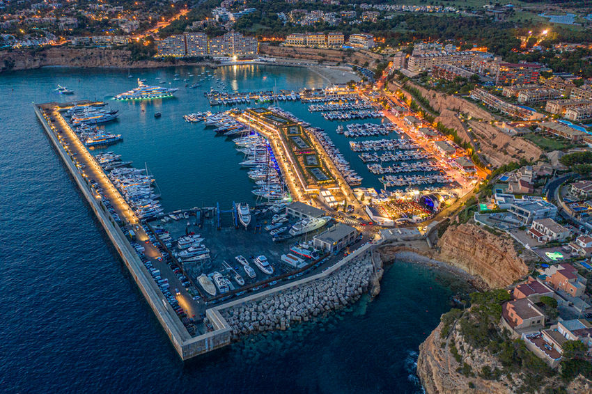 Port Adriano Photo Courtesy Eco Wave Power