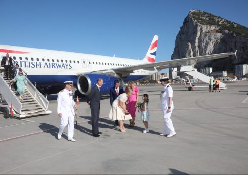 Wessex royal visit gibraltar