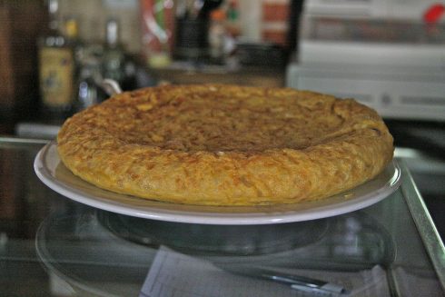 Tortilla Espanola Plato