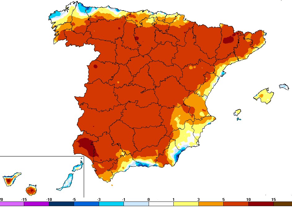 Heatwave June 10 Aemet