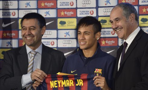 Neymar and two ex-Barcelona presidents face fraud trial in Spain this October