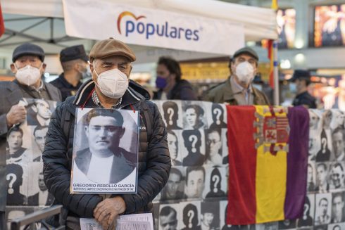 Protest Against Franco Crimes In Madrid