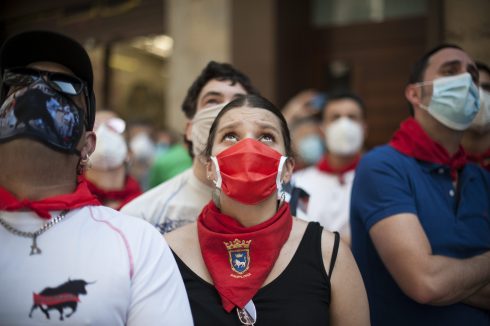 Fans De Las Corridas De Toros Protestan En Pamplona Contra La Falta De Ayudas Al Sector Taurino