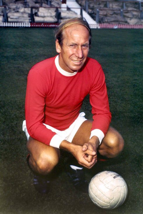 Bobby Charlton Manchester United Publicationxinxgerxsuixautxhunxusaxonly