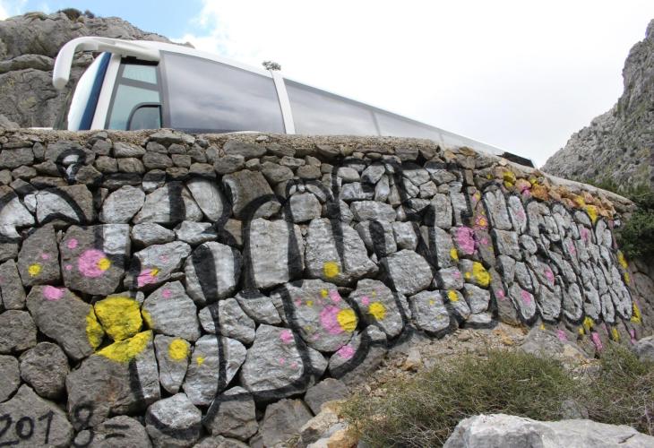 €1 Mil Fines Tabled For Grafitti Vandals In Mallorca's Serra