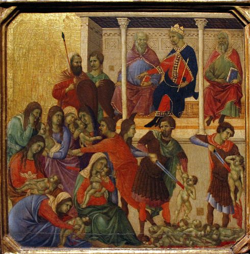 Massacre Of The Innocents Maestà By Duccio Museo Dell'opera Del Duomo Siena 2016