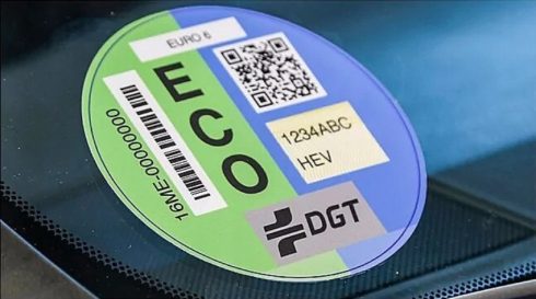 Dgt Eco Sticker