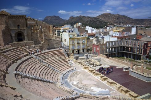 The Roman Theatre, Cartagena, Spain