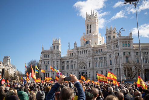 Demonstration in Madrid