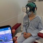 Children Relax With Virtual Reality Glasses Before Operations At Valencia Hospital In Spain